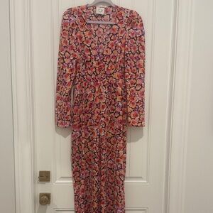 Floral Long Sleeve jumpsuit Lili Sidonio small